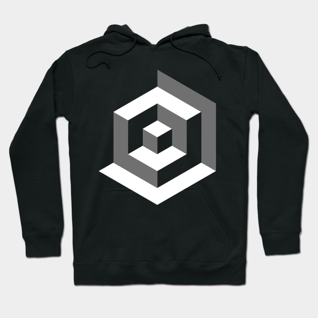 Findigo Illusion "Falling Dice" T-Shirt Motiv Hoodie by MarxMerch